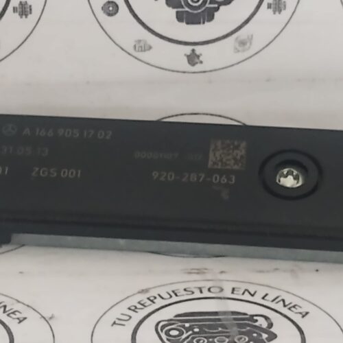 IMG_20250912_145956593 Mercedes-benz Cla 200 2014 Módulo Amplificador Antena A1669051702