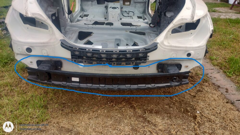 Refuerzo Defensa Trasera Mercedes Cla 200 2014 A1176100014