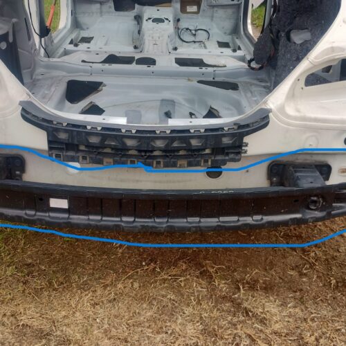 Refuerzo Defensa Trasera Mercedes Cla 200 2014 A1176100014
