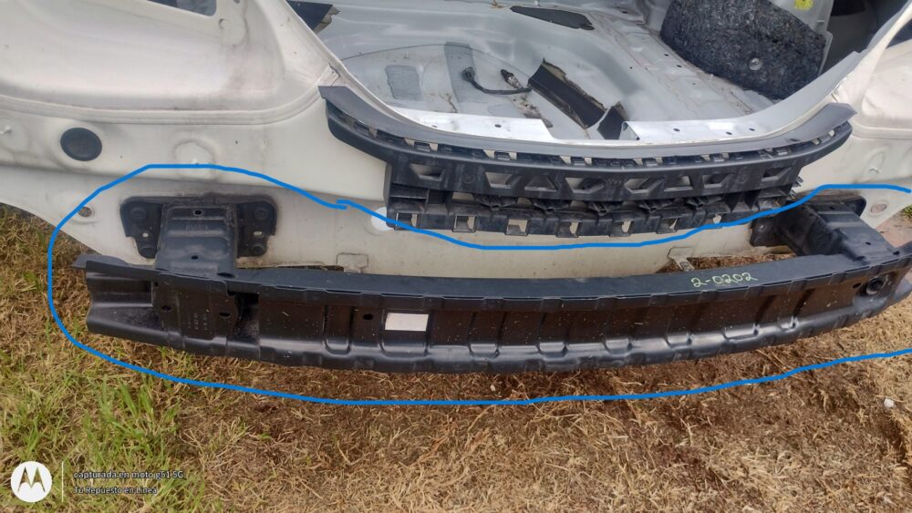 Refuerzo Defensa Trasera Mercedes Cla 200 2014 A1176100014