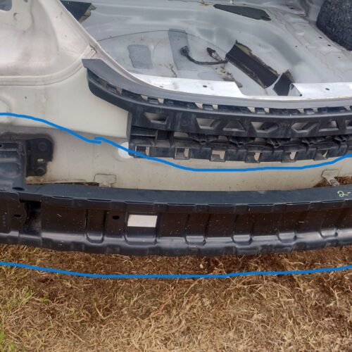 Refuerzo Defensa Trasera Mercedes Cla 200 2014 A1176100014