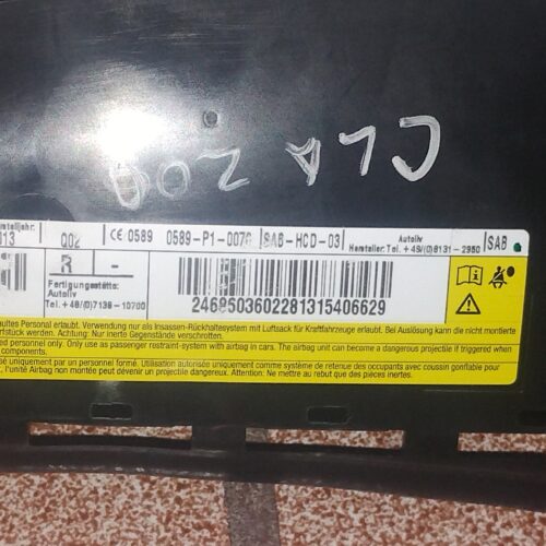 Mercedes-benz Cla 200 2014 Airbag Asiento Der A2468603602
