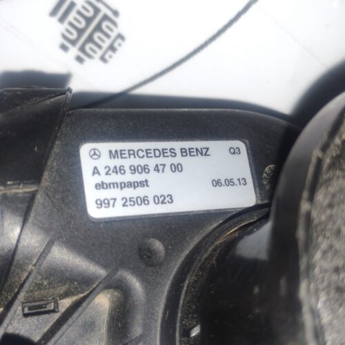 Mercedes-benz Cla 200 Blower Ventilador Clima A2469064700