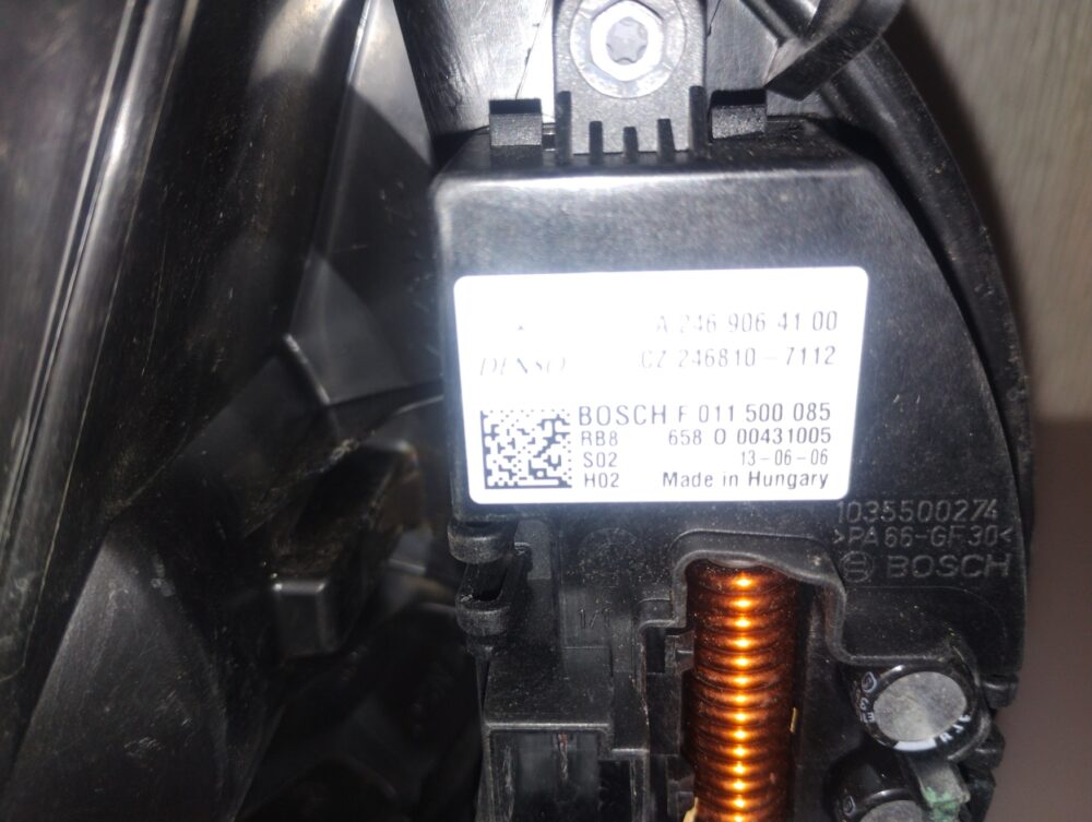 Mercedes-benz Cla 200 2014 Ventilador Aire A2469064200 Oem