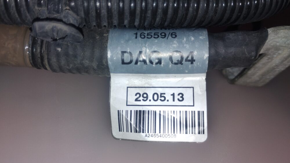 IMG_20260622_125308452 Cable Alternador Mercedes-Benz CLA A B GLA A2465400508 OEM