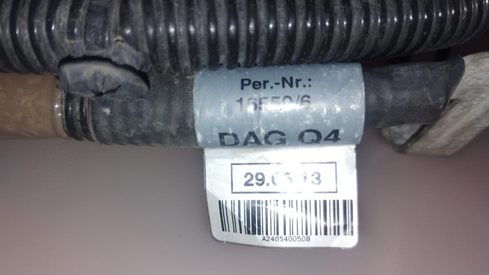 IMG_20260622_125340482 Cable Alternador Mercedes-Benz CLA A B GLA A2465400508 OEM