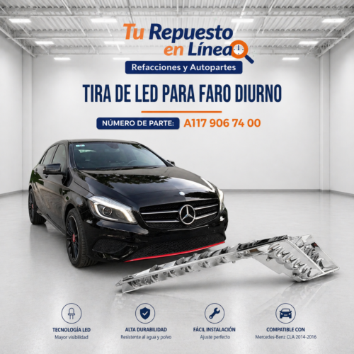 a7fa70ef-f1d9-46a7-9eee-f2241b1dac3b Mercedes-benz Cla200 2014 Luz Led Diurna Derecha A1179060251