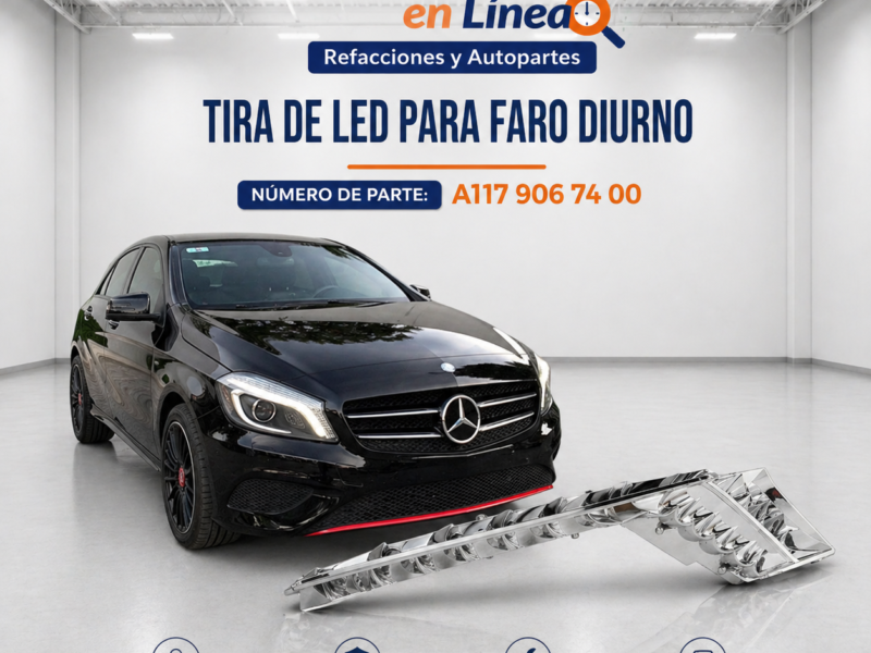 a7fa70ef-f1d9-46a7-9eee-f2241b1dac3b Mercedes-benz Cla200 2014 Luz Led Diurna Derecha A1179060251