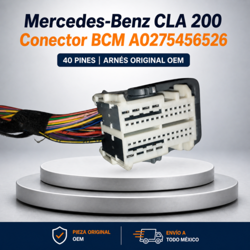 b84b53be-a863-4f56-9307-98fdb4cdce3e Mercedes-benz Cla 200 Conector Bcm A0275456526 Oem