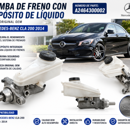 f9808080-375b-4c49-8ea1-3aad5c456b0e Mercedes-benz Cla 200 2013-2016 Bomba Freno A2464300002