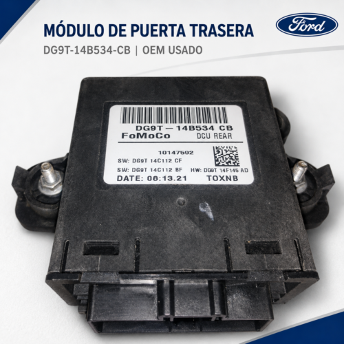 Ford Ranger Xlt 2022 Módulo Puerta Trasera Dg9t-14b534-cb