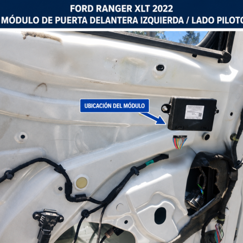 12 Ford Ranger Xlt 2022 Módulo Puerta Izq Dg9t-14b531-fd