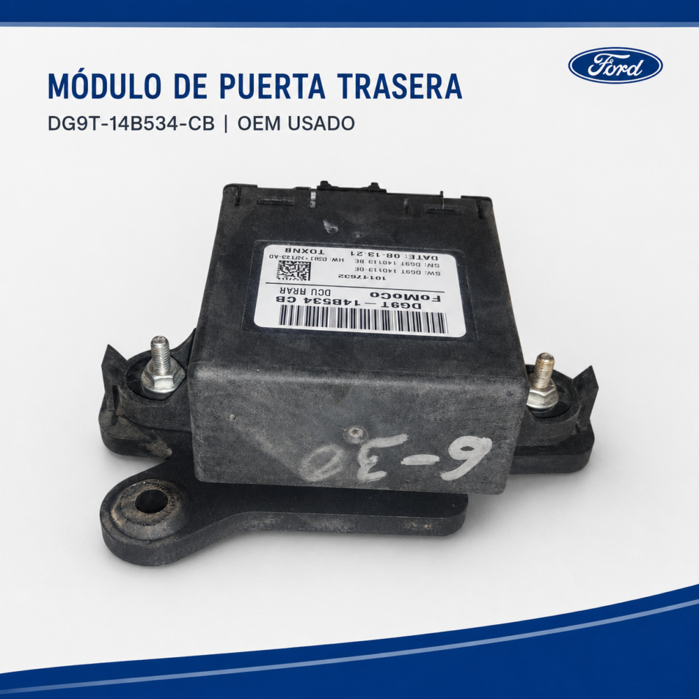 Ford Ranger Xlt 2022 Módulo Puerta Trasera Dg9t-14b534-cb