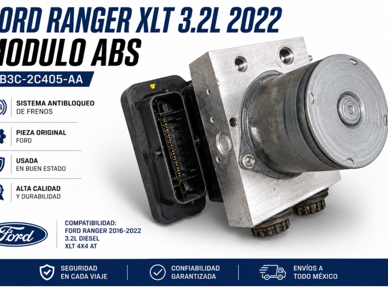 1d96f623-5717-4a3a-9db8-3846f2ed10b9 Ford Ranger Xlt 3.2l Diesel 2022 Modulo Abs Hb3c-2c405-aa