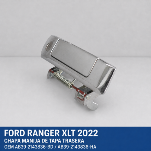 2 Ford Ranger Xlt 2017-2022 Manija Tapa Trasera Ab39-2143836