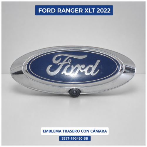 2 Ford Ranger Xlt 2022 Emblema Trasero Cámara Eb3t-19g490-bb