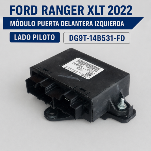 2 Ford Ranger Xlt 2022 Módulo Puerta Izq Dg9t-14b531-fd