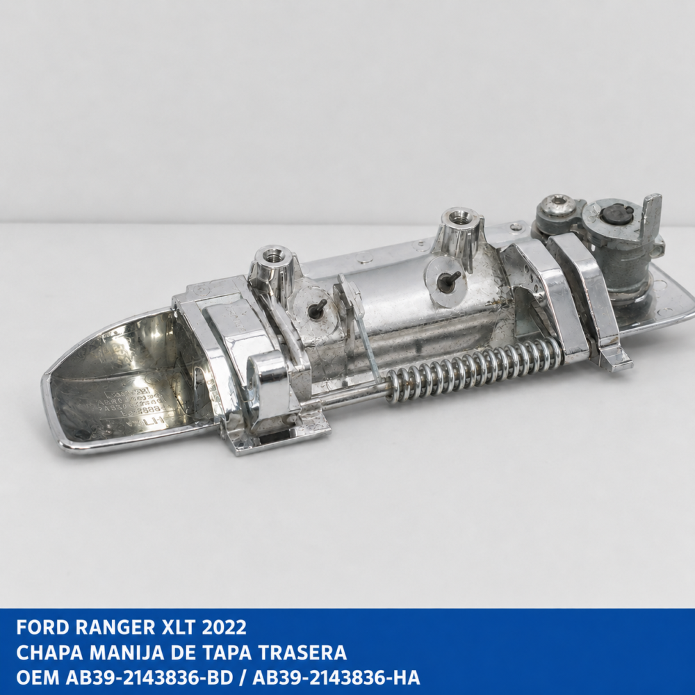 3 Ford Ranger Xlt 2017-2022 Manija Tapa Trasera Ab39-2143836