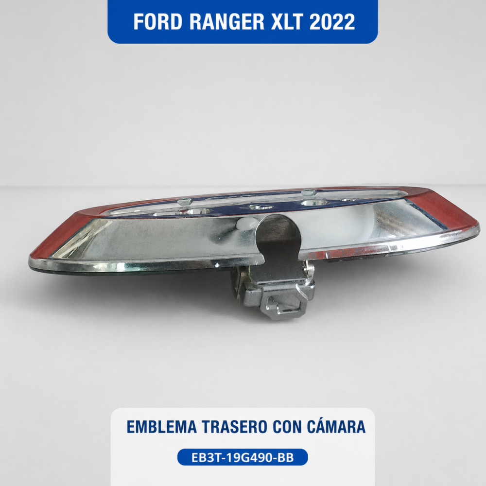 3 Ford Ranger Xlt 2022 Emblema Trasero Cámara Eb3t-19g490-bb