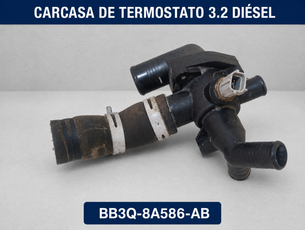 3 Ford Ranger Xlt 2022 Termostato Con Sensor Bb3q-8a586-ab Oem
