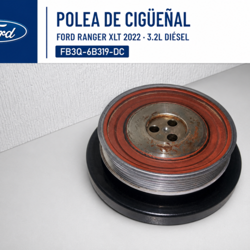 3c839738-0403-43f0-8815-6ff621f6e2e9 Ford Ranger Xlt 2022 Polea Cigüeñal 3.2l Diésel Oem