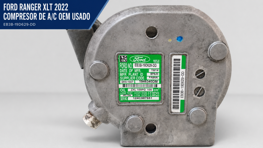 Ford Ranger Xlt 2019-2022 Compresor A/c Eb3b-19d629-dd Oem
