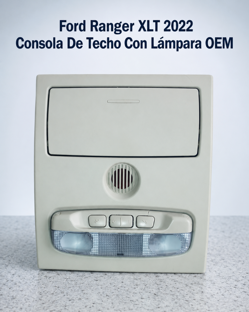 Ford Ranger Xlt 2022 Consola De Techo Con Lampara Oem