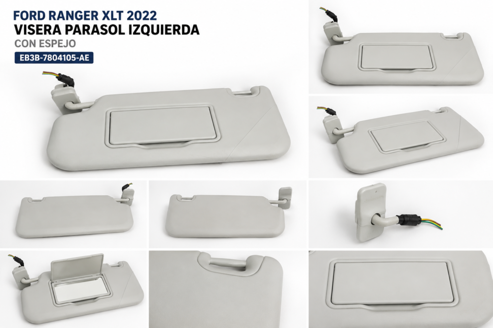 4b662f37-cad3-4c5c-851a-c1a346b06211 Ford Ranger Xlt 2022 Visera Parasol Izquierda Kb3b-a03104-ca