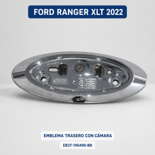 5 Ford Ranger Xlt 2022 Emblema Trasero Cámara Eb3t-19g490-bb