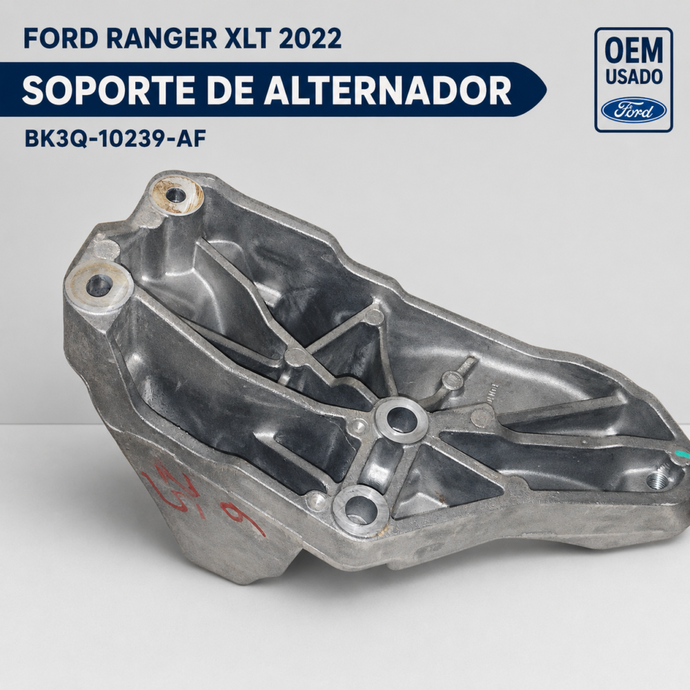 5 Ford Ranger Xlt 2019-2022 Soporte Alternador Bk3q-10239-af