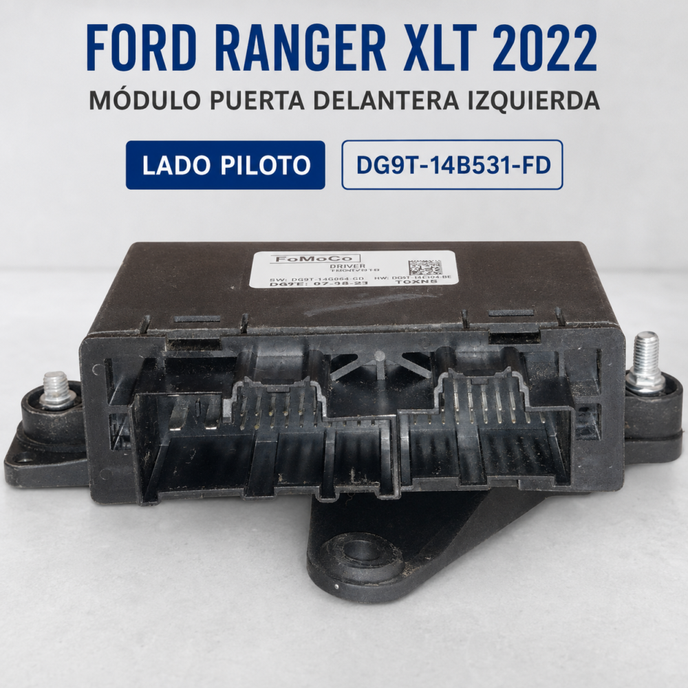 5 Ford Ranger Xlt 2022 Módulo Puerta Izq Dg9t-14b531-fd