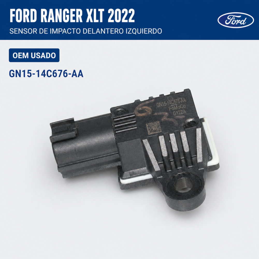 53b15e56-8dff-4d5b-ad43-046971930a18 Ford Ranger Xlt 2017- 2022 Sensor Impacto Gn15-14c676-aa