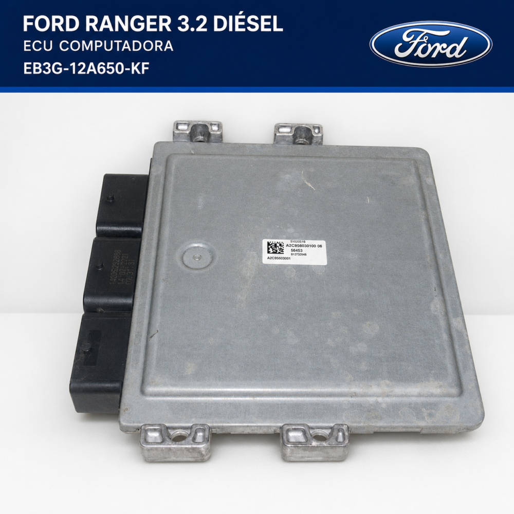 6 Ford Ranger 3.2 2019-2022diésel Ecu Computadora Eb3g12a650kf