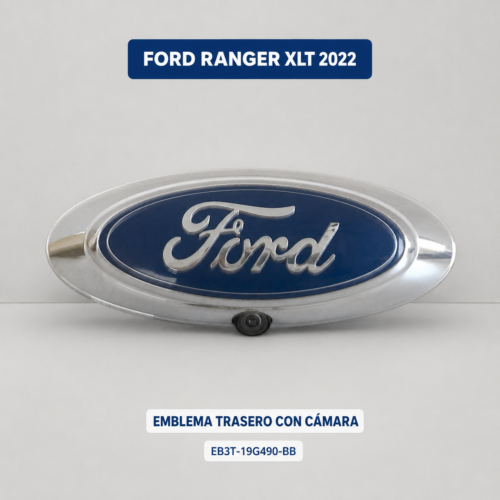 6 Ford Ranger Xlt 2022 Emblema Trasero Cámara Eb3t-19g490-bb