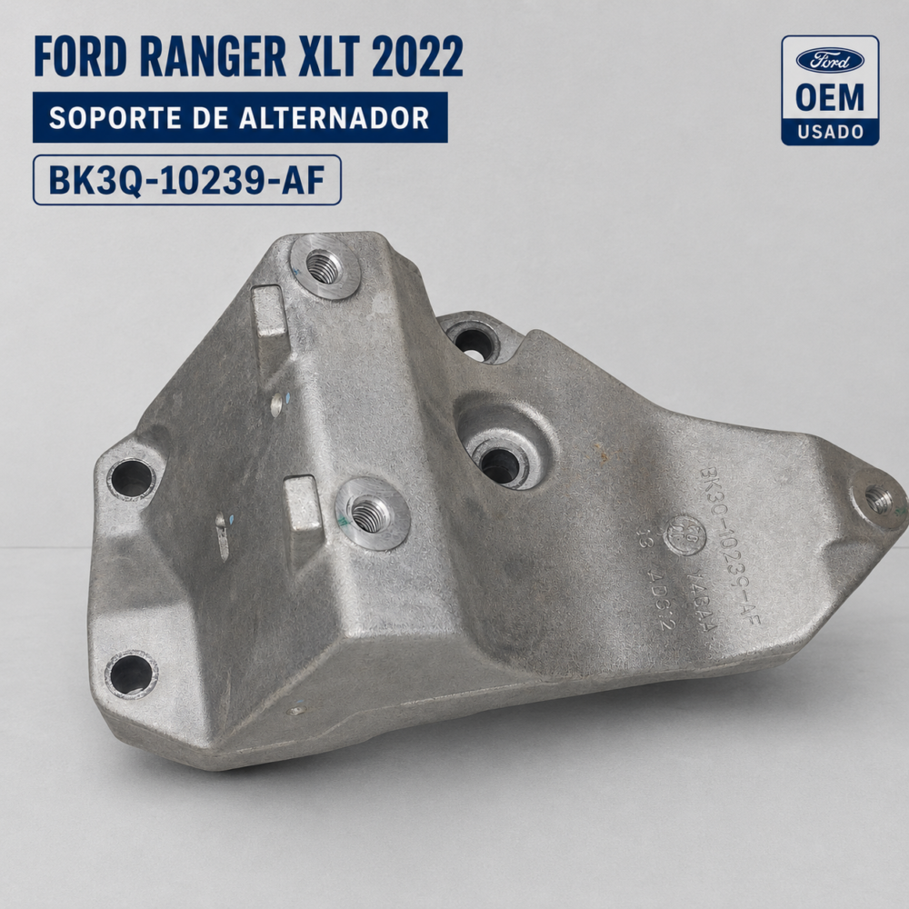 6 Ford Ranger Xlt 2019-2022 Soporte Alternador Bk3q-10239-af