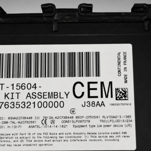 6711611d-ab90-46c9-9b74-19de7b55dc8c Ford Ranger Xlt 2022 Módulo Bcm Caja Fusibles Original