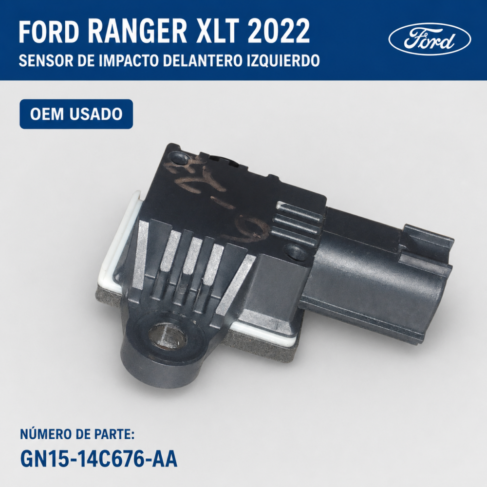 69815096-0834-4a7e-9260-60b97becfe35 Ford Ranger Xlt 2017- 2022 Sensor Impacto Gn15-14c676-aa