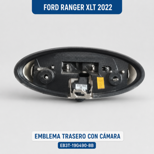 7 Ford Ranger Xlt 2022 Emblema Trasero Cámara Eb3t-19g490-bb