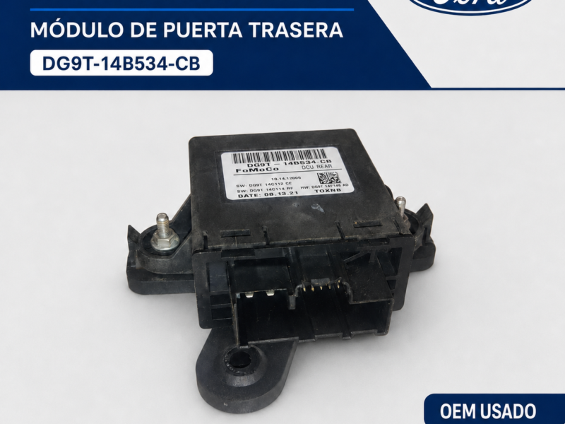 71c5634a-b9cc-4857-88f9-28057a76cfe5 Ford Ranger Xlt 2022 Módulo Puerta Trasera Dg9t-14b534-cb