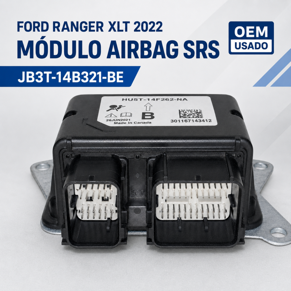 Ford Ranger XLT 2022 Módulo Airbag RCM JB3T-14B321-FA