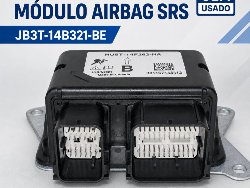 Ford Ranger XLT 2022 Módulo Airbag RCM JB3T-14B321-FA