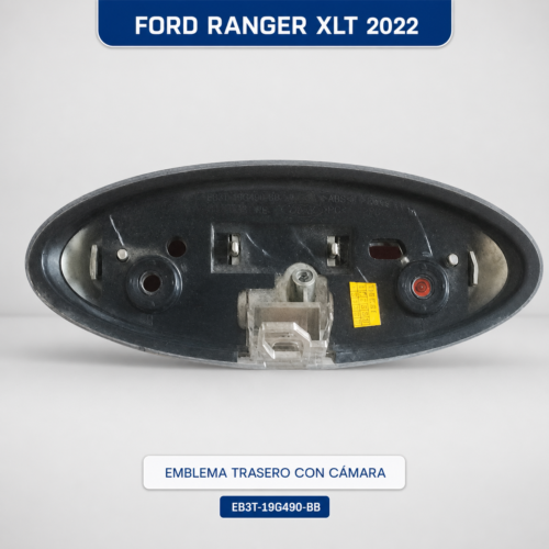 9 Ford Ranger Xlt 2022 Emblema Trasero Cámara Eb3t-19g490-bb