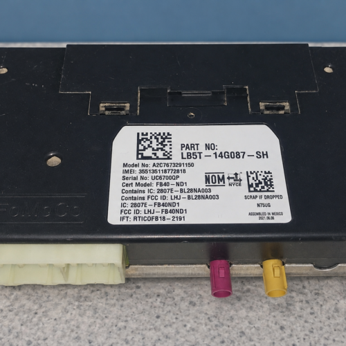 a75c7c99-2a12-4a0c-b410-3ecbbd8ad823 Ford Ranger Xlt 2022 Módulo Telemático Lb5t-14g087-sh