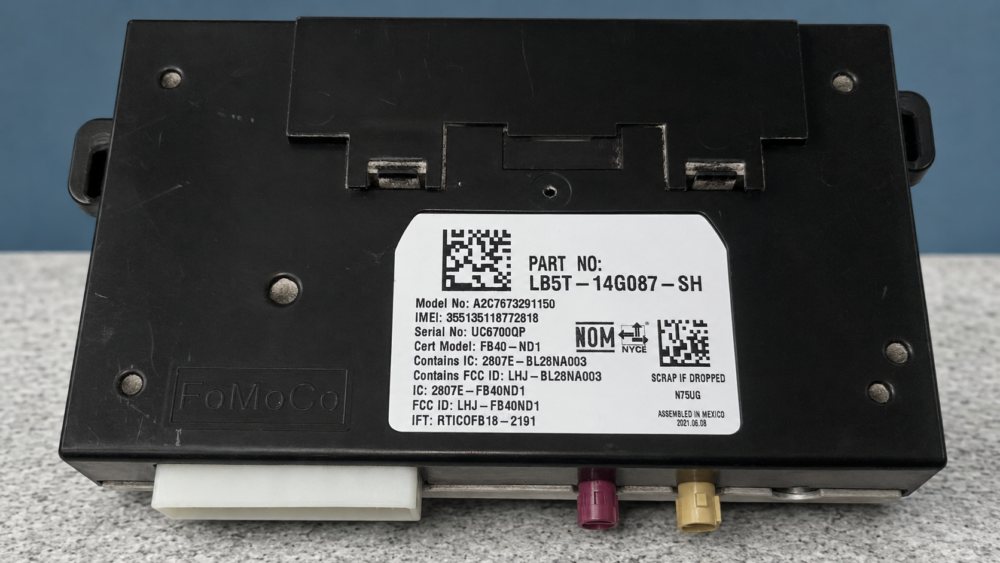 ced73eea-acb3-4f13-a790-f4a5be02a0ed Ford Ranger Xlt 2022 Módulo Telemático Lb5t-14g087-sh