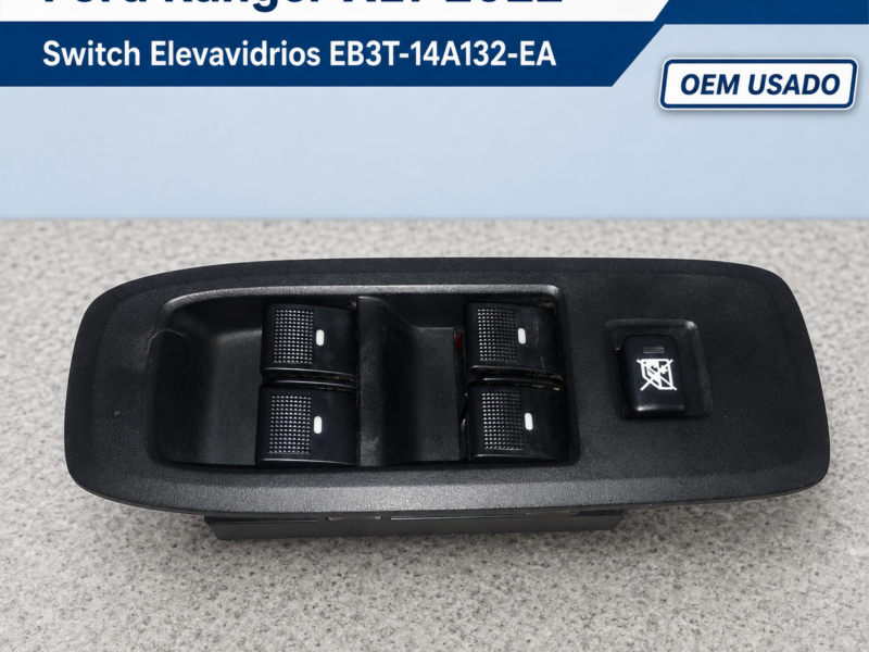 Ford Ranger Xlt 2022 Botonera Elevavidrios Del Izq Eb3t-14a1